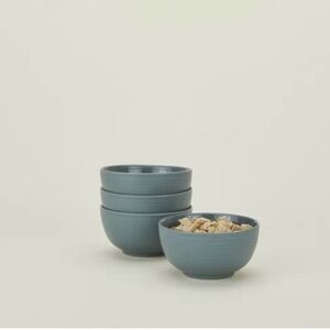 New Open Box Blue 6” Large Bowl (Set of 4) READ****